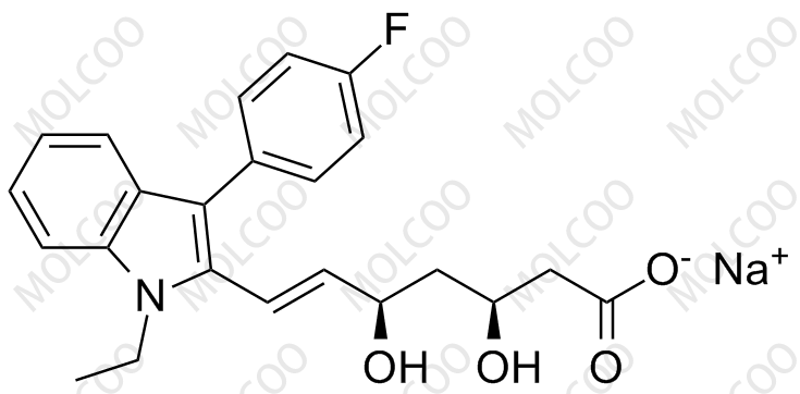Fluvastatin N-Ethyl Sodium Salt