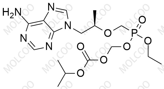 Mono-POC ethyl Tenofovir (Mixture of Diastereomers)