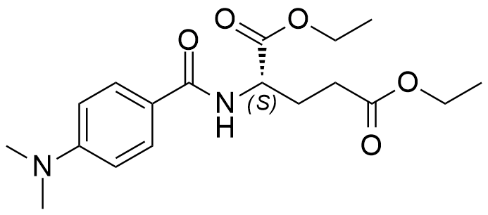 (S)-diethyl 2-(4-(dimethylamino)benzamido)pentanedioate
