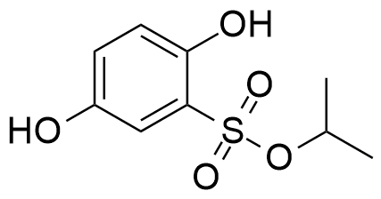 isopropyl 2,5-dihydroxybenzenesulfonate
