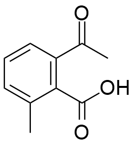 2-acetyl-6-methylbenzoic acid