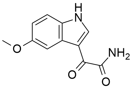 2-(5-methoxy-1H-indol-3-yl)-2-oxoacetamide