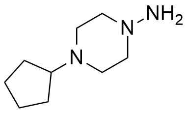 4-cyclopentylpiperazin-1-amine