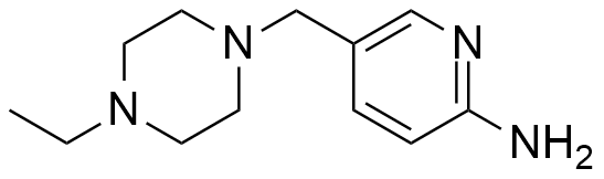 5-((4-ethylpiperazin-1-yl)methyl)pyridin-2-amine