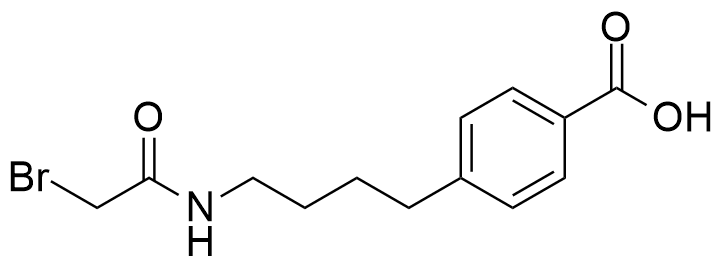 4-(4-(2-bromoacetamido)butyl)benzoic acid