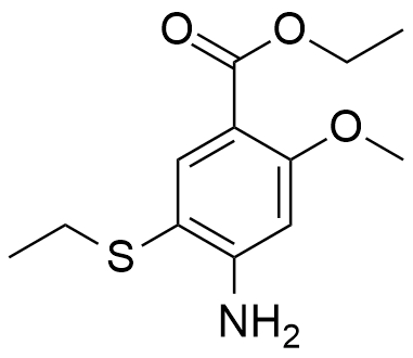 ethyl 4-amino-5-(ethylthio)-2-methoxybenzoate
