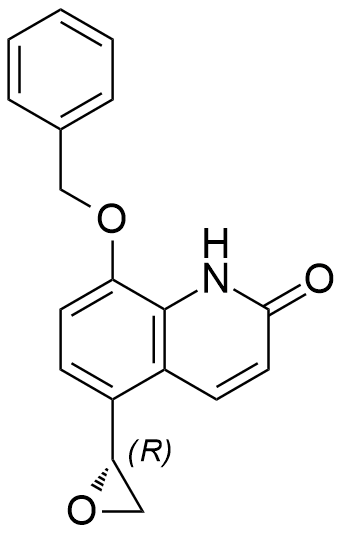 (R)-8-(benzyloxy)-5-(oxiran-2-yl)quinolin-2(1H)-one