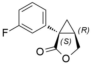 (1S,5R)-1-(3-fluorophenyl)-3-oxabicyclo[3.1.0]hexan-2-one