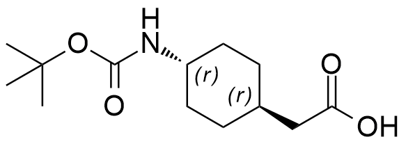 trans-4-[[(1,1-Dimethylethoxy)carbonyl]amino]cyclohexaneacetic acid