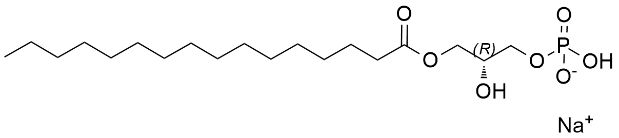 sodium (R)-2-hydroxy-3-(palmitoyloxy)propyl hydrogenphosphate