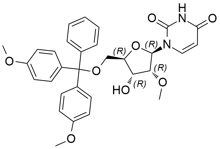 5′-O-DMT-2′-O-methyluridine