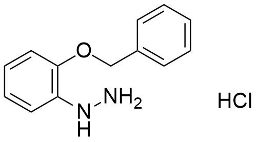 (2-(benzyloxy)phenyl)hydrazine hydrochloride