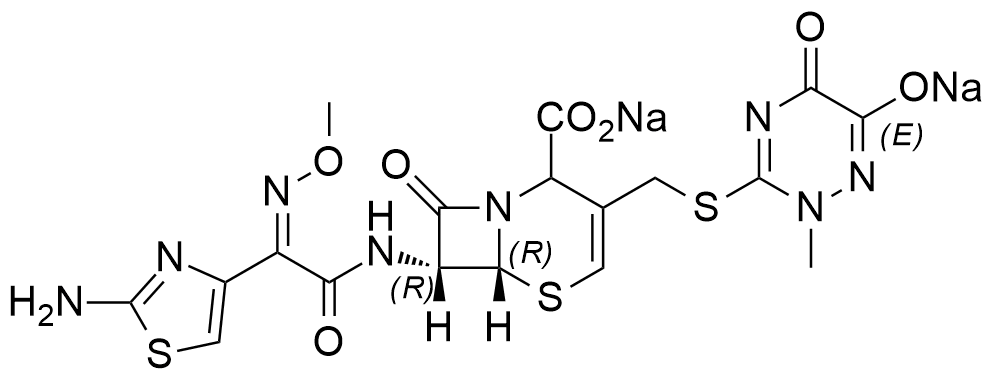 Ceftriaxone 3-ene isomer sodium