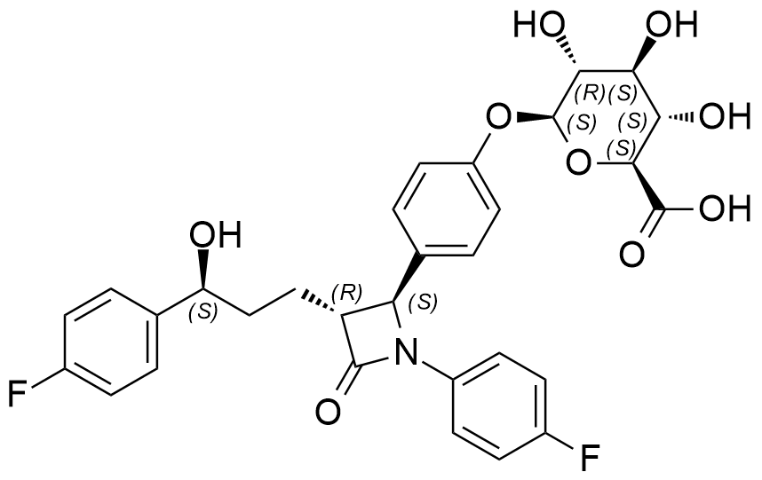 Ezetimibe Phenoxy Glucuronide