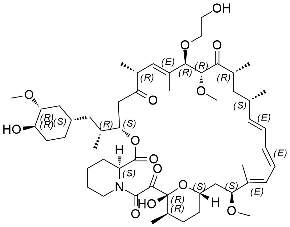 Everolimus Impurity 9-O-Hydroxyethyl sirolimus（009-96）