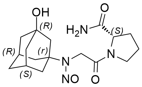 N-Nitroso Vildagliptin Amide Impurity